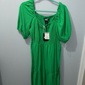 Midi Green Dress never worn